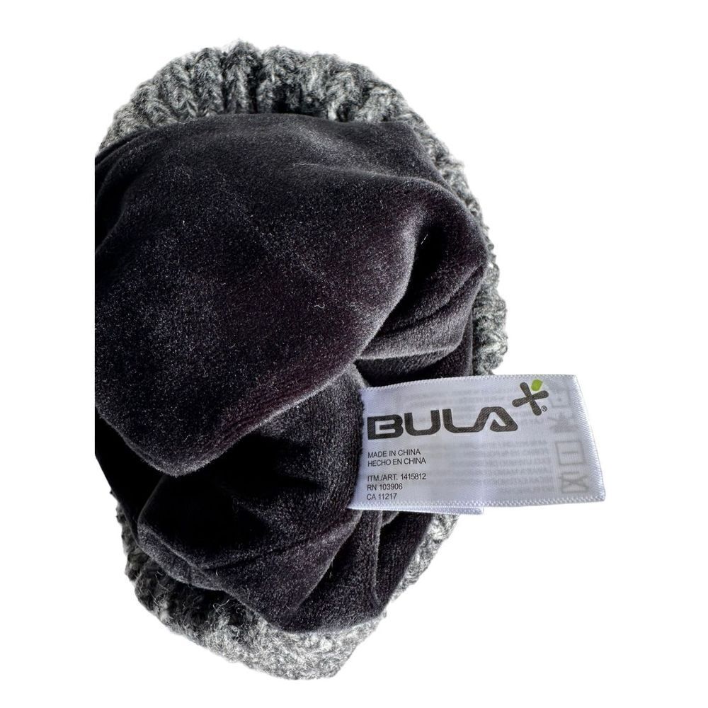 Bula Wool-blend Beanie with Pompom, OS - Picture 6 of 7